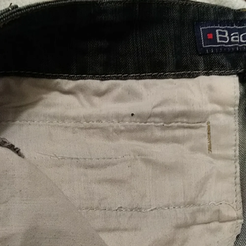 Baccini Bermuda Jean Shorts 10P Blue Pockets - Picture 7 of 14